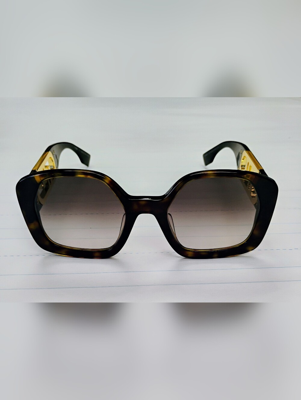 NEW Fendi Tortoiseshell Sunglasses (54-22-145)